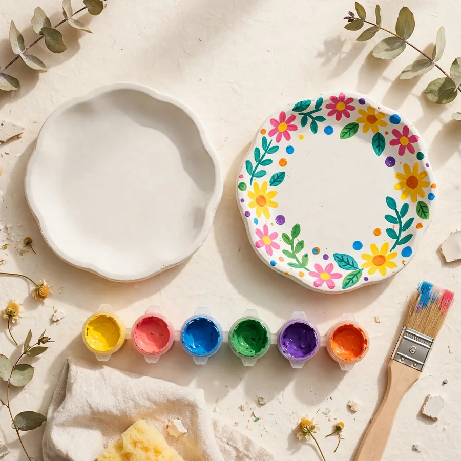 Trinket Dish Kit — paint-your-own kit, handmade in Surrey, BC Trinket Dish Kit — Jojopo, handmade in Surrey, BC